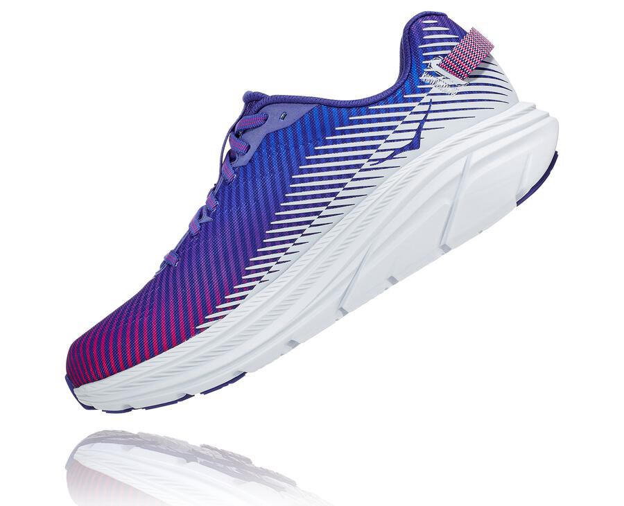 Hoka One One Running Shoes Womens Blue/White - Rincon 2 - 21986ENTA